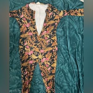 Floral onesie